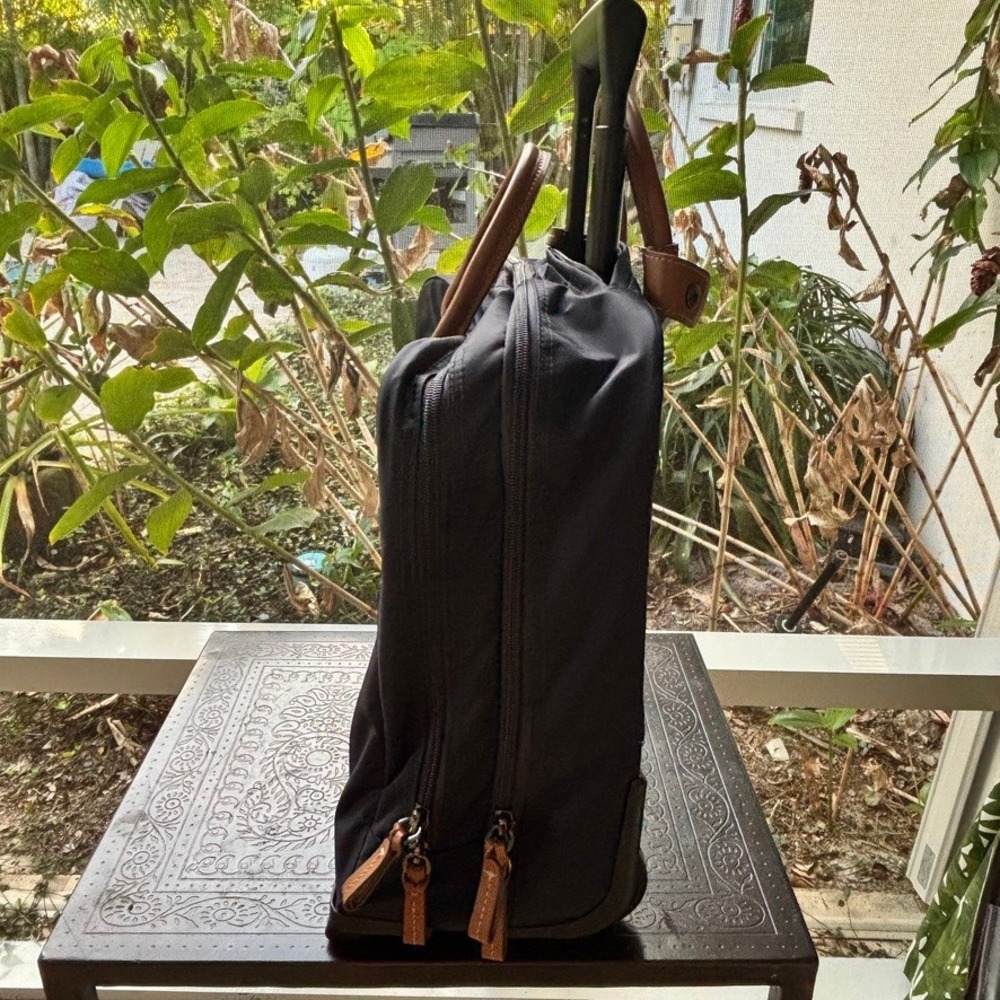 Bric's X-Travel Pilot Case Carry On Rolling Laptop Bag Black - Picture 10 of 10